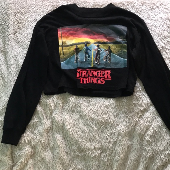 stranger things crop top forever 21